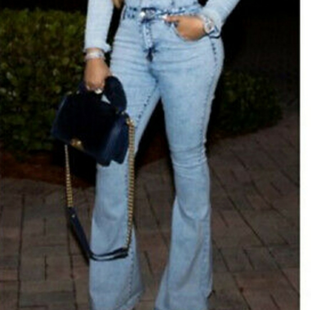 Jean jumpsuit - Picture 3 of 3